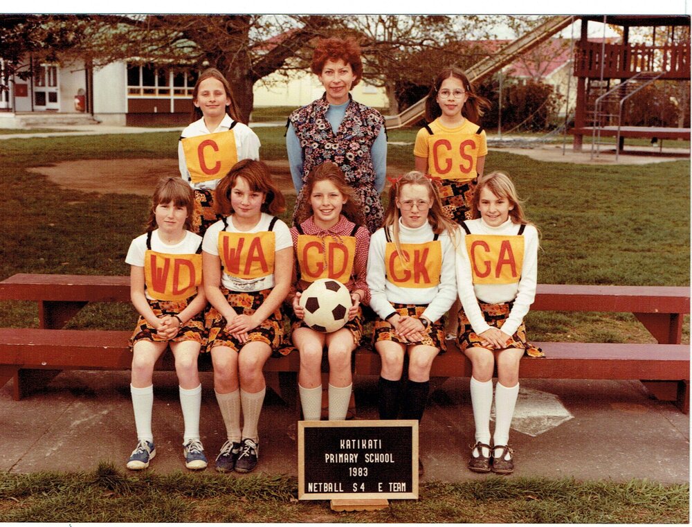 Katikati Primary School Netball S4 E Team