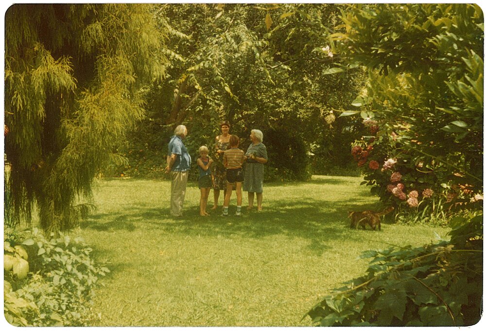 In the gardens of the Mount Stewart Homestead, Tahawai