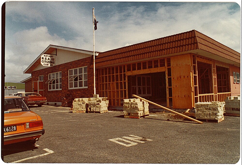 Renovations at Katikati RSA building