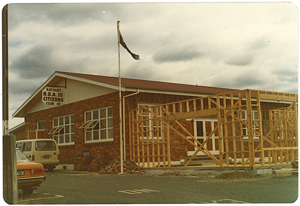 Renovations at Katikati RSA building