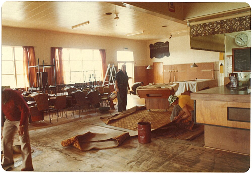Renovations inside the RSA clubrooms