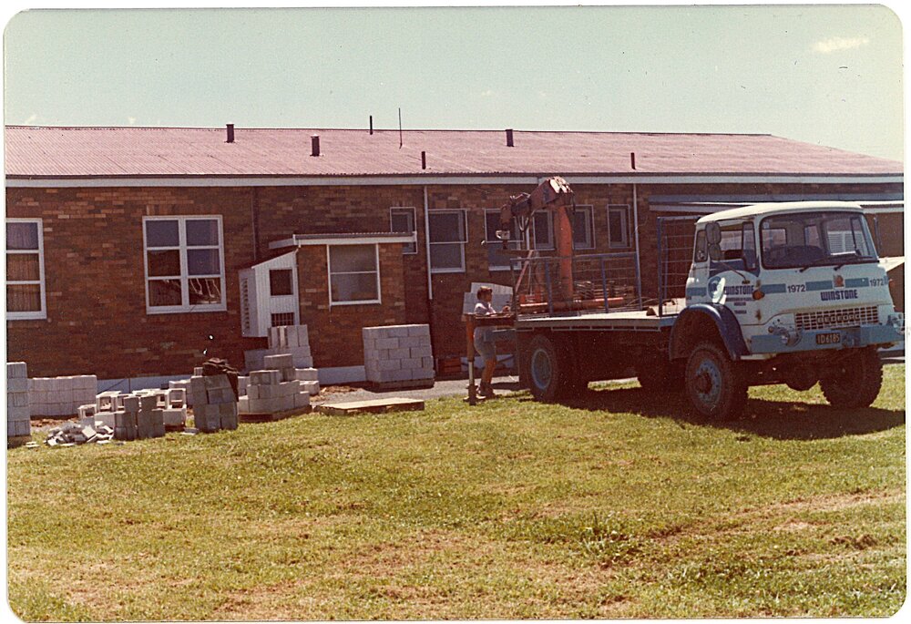 The first renovations at the Katikati RSA building
