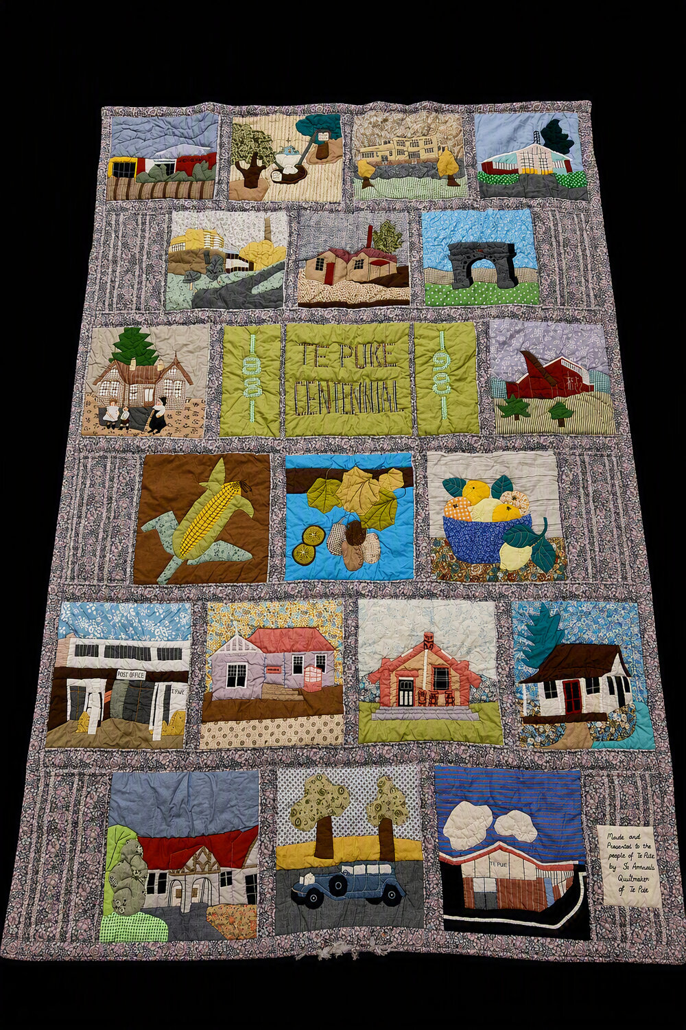 Jo Cornwall's quilt in colour