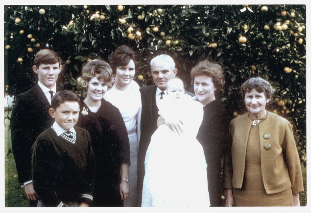 Christening of Sally Ross