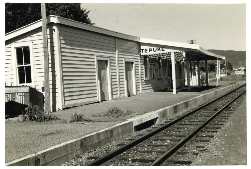 Te Puke railway station