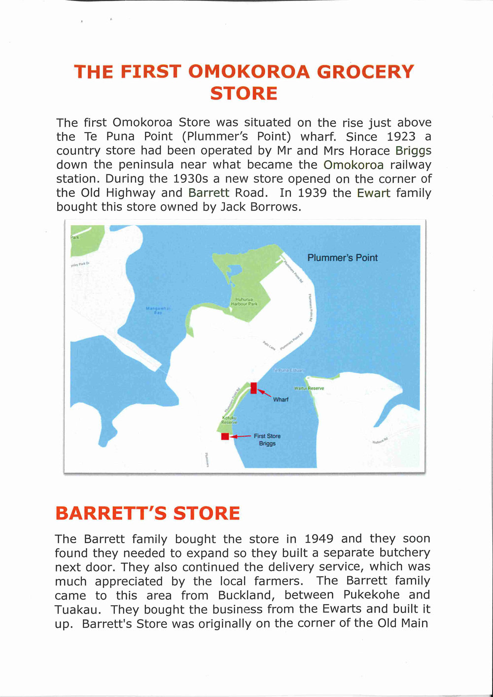 First Omokoroa Grocery Store 