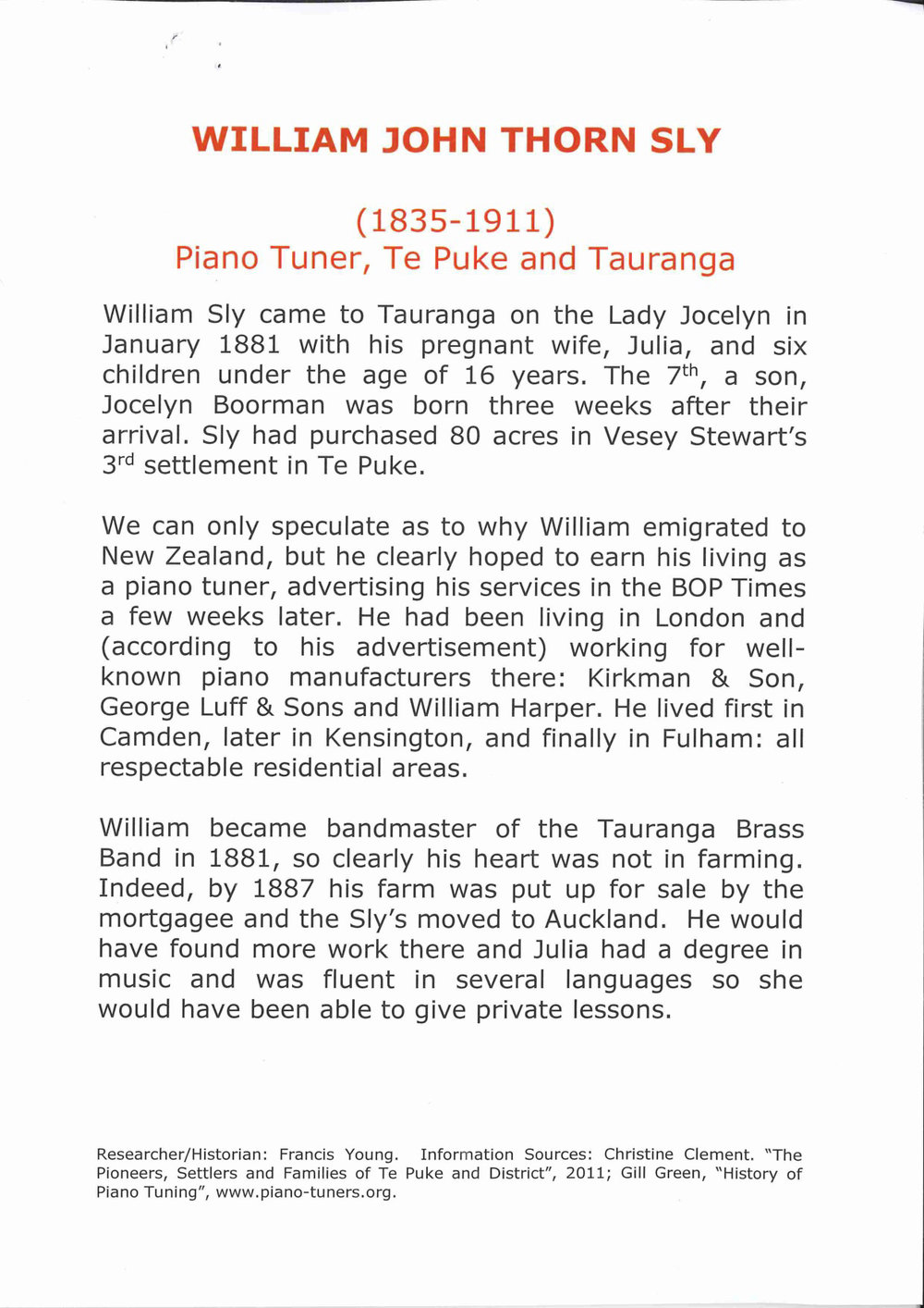 Piano Tuner Te Puke