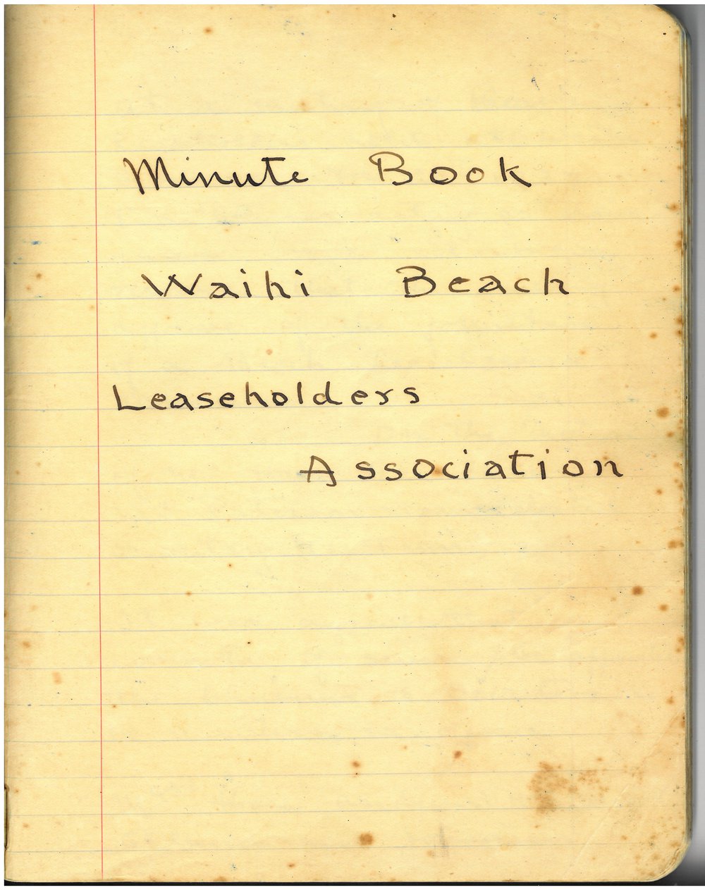 Waihi Beach Leaseholder's Association