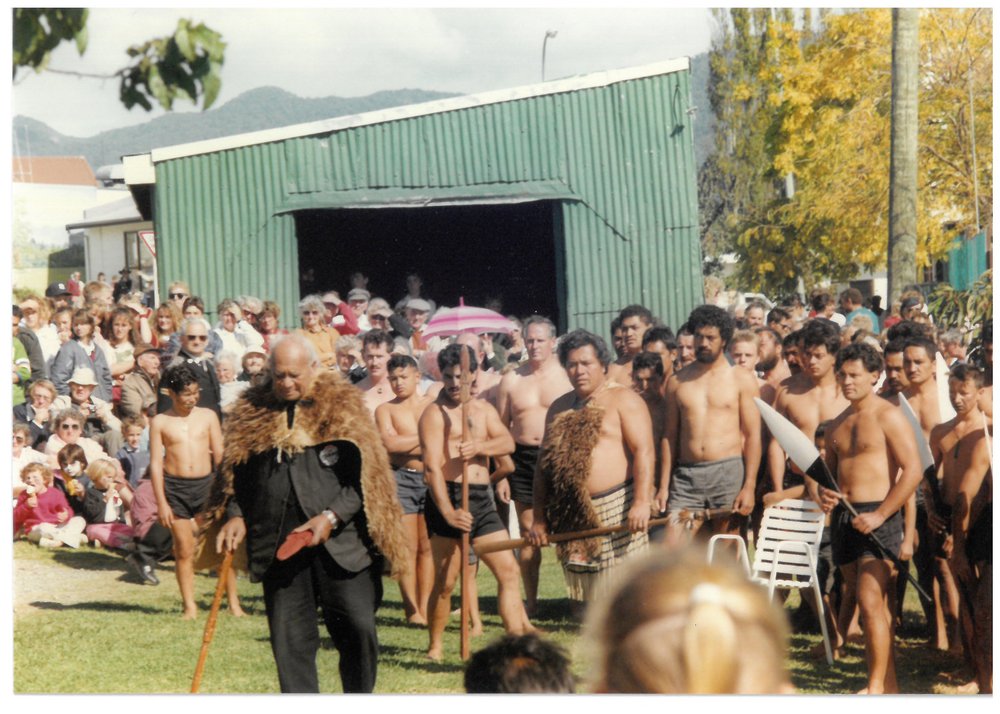 The Kaumātua speaks