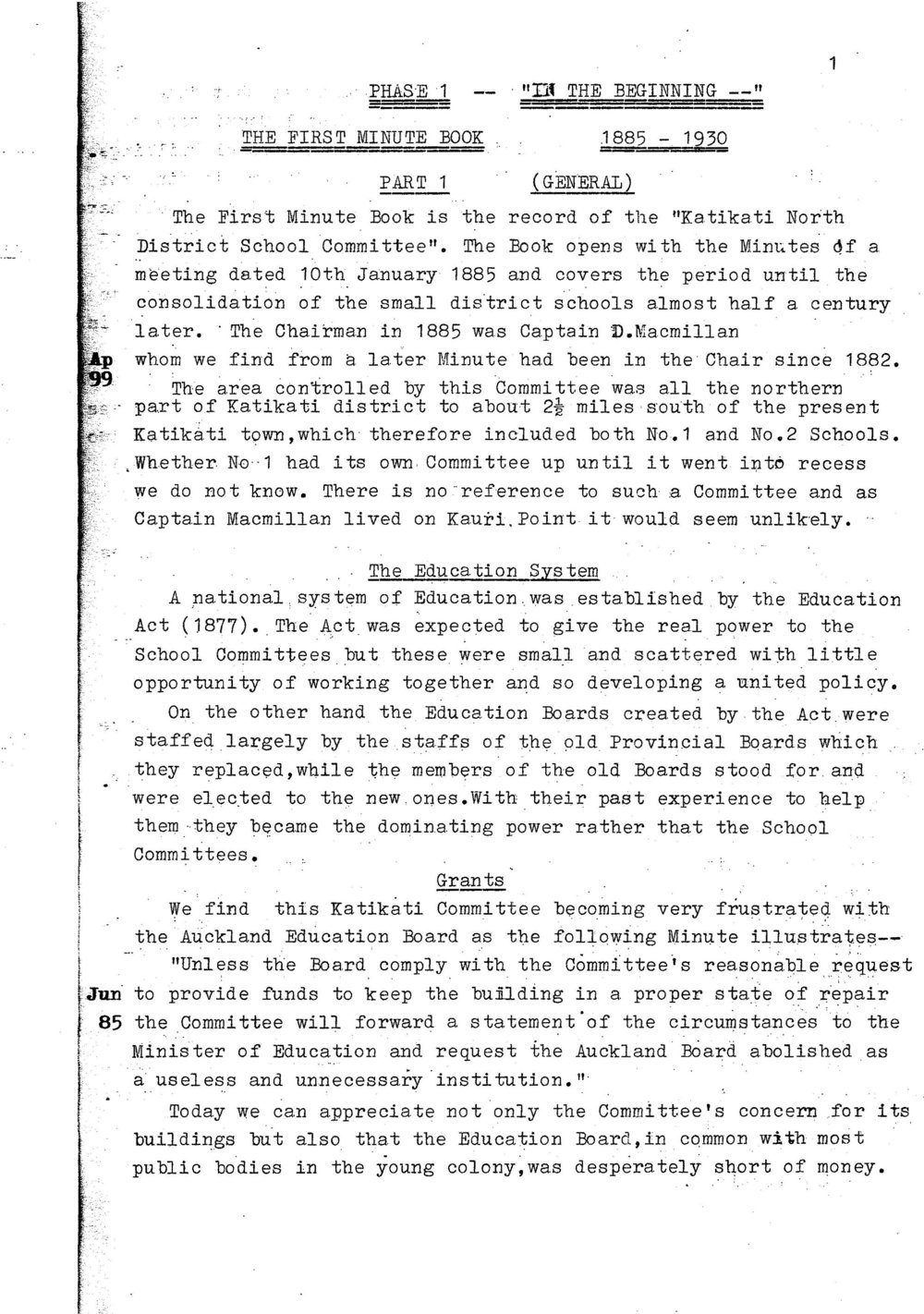 Part II of Hours of Minutes