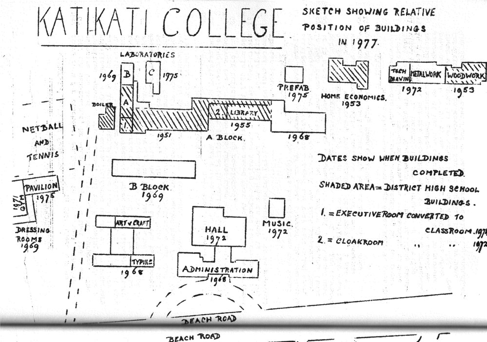 Map of Katikati College