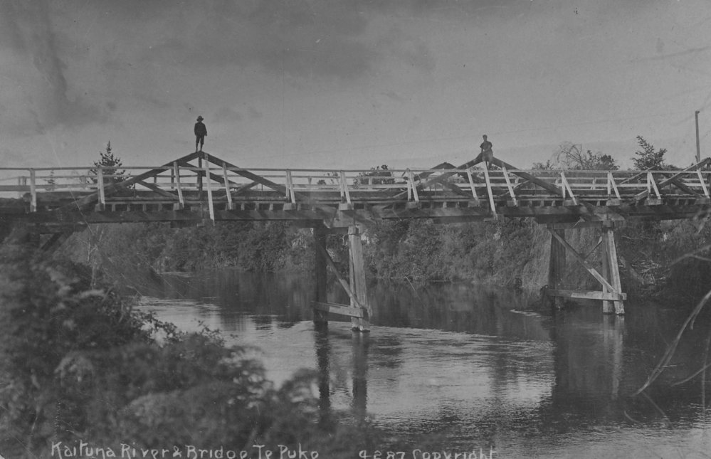 The Kaituna River Bridge
