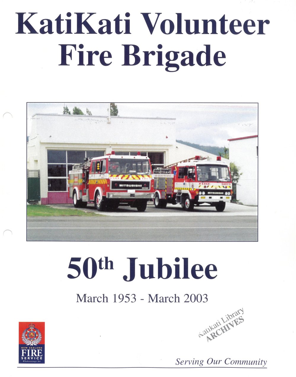 Katikati Volunteer Fire Brigade 50th Jubilee