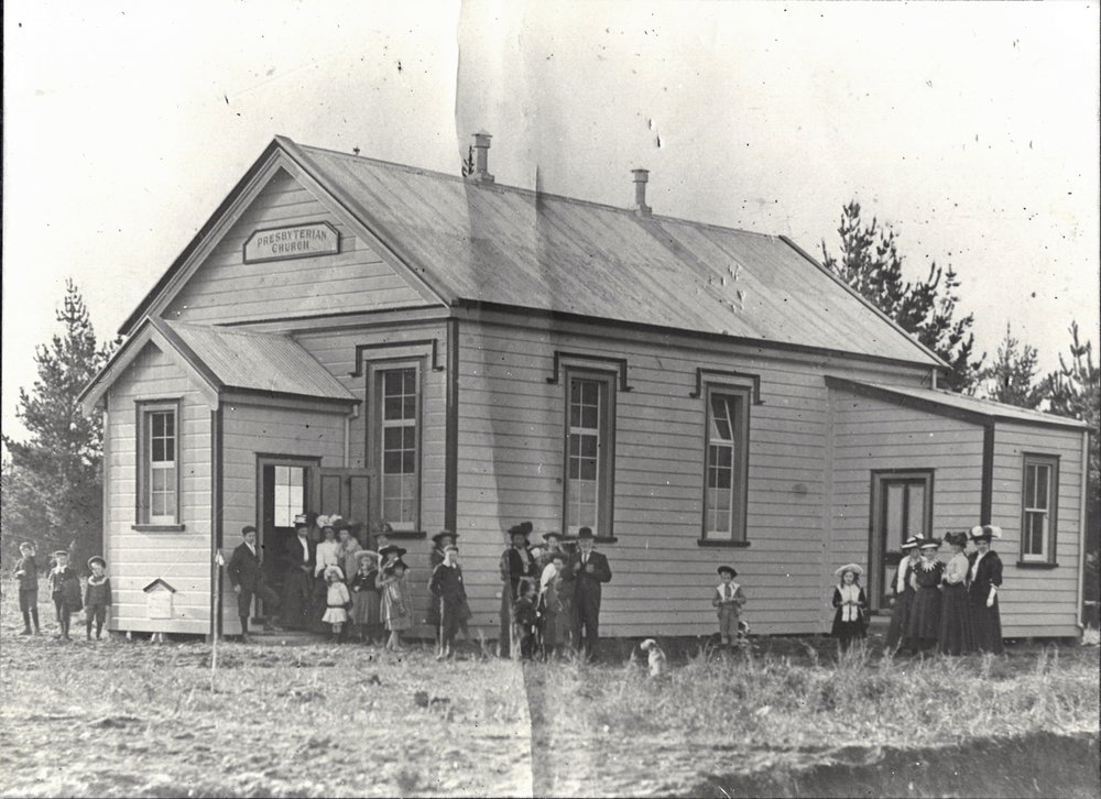 Katikati St Paul's Presbyterian Church 1908