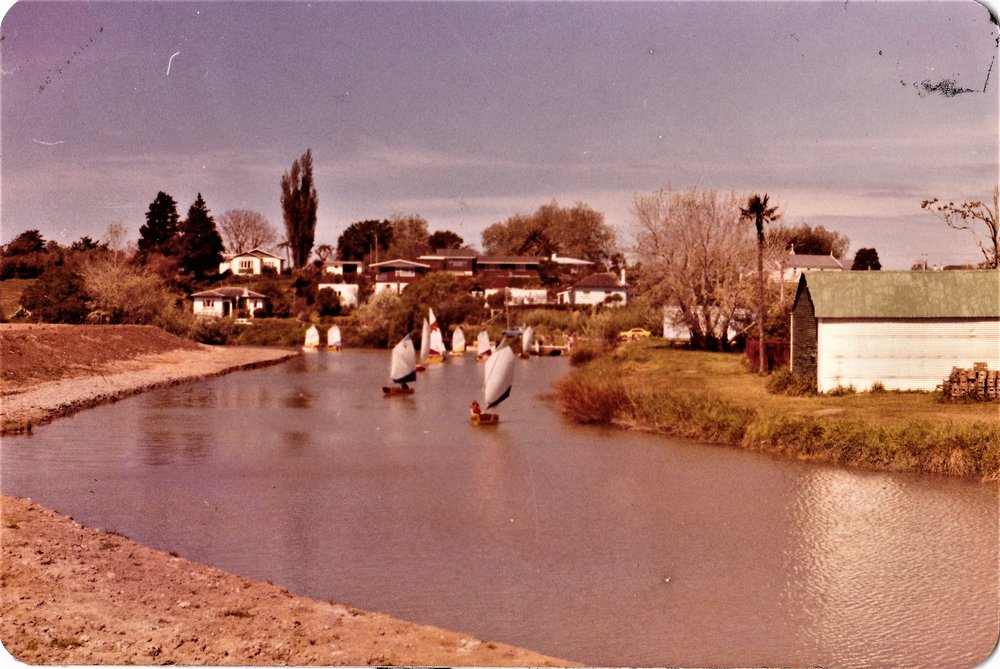 Yachts on the Uretara River