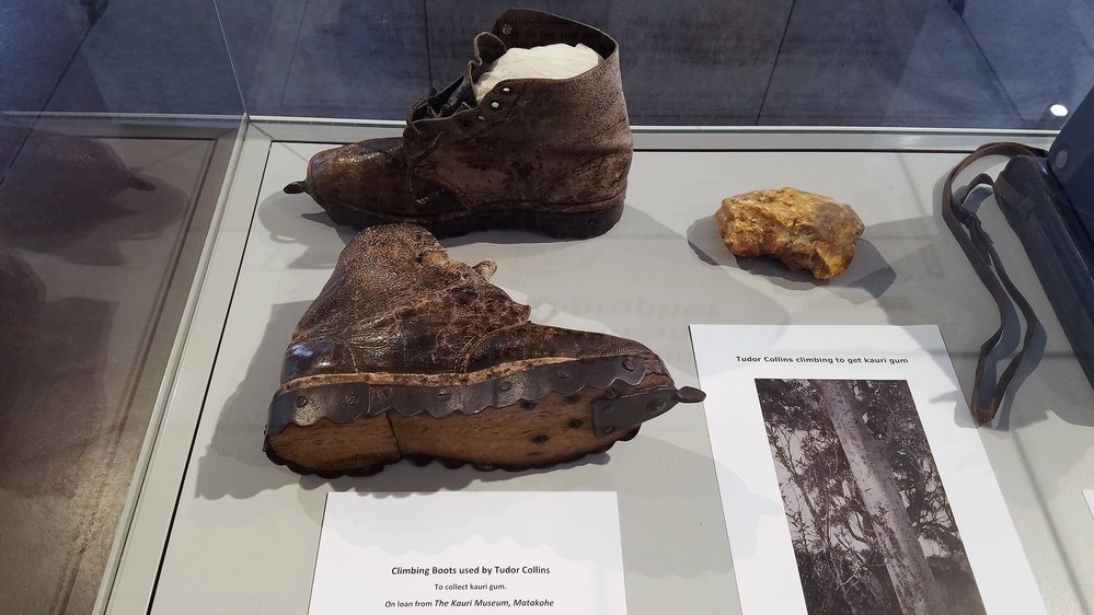 Tudor Collins' boots