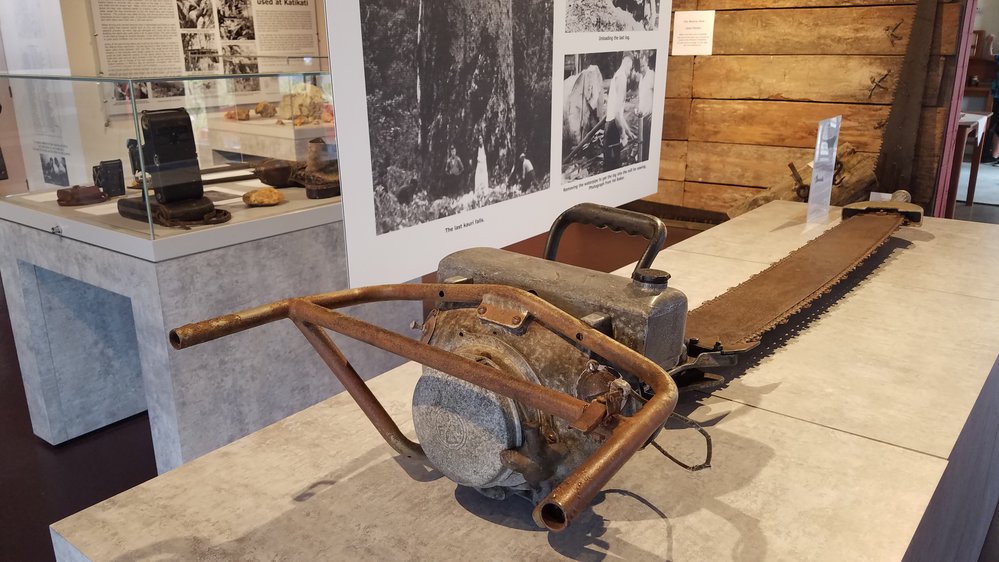 Kauri timber saw