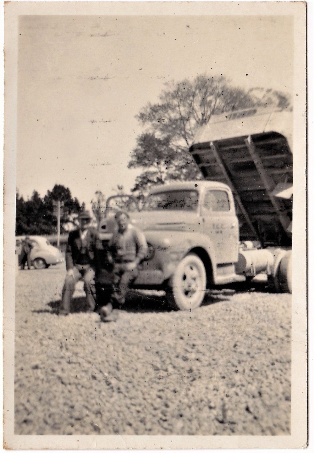 Metalling at the Katikati War Memorial Hall