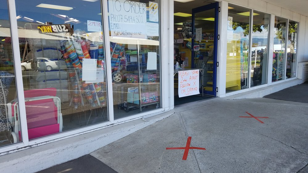 Alert Level 3 at Sunny's in Katikati