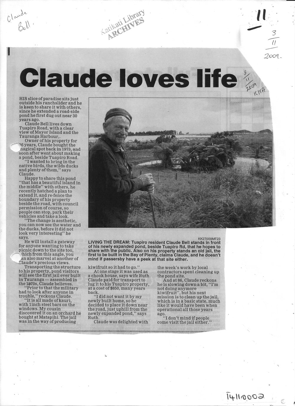 Claude Loves Life