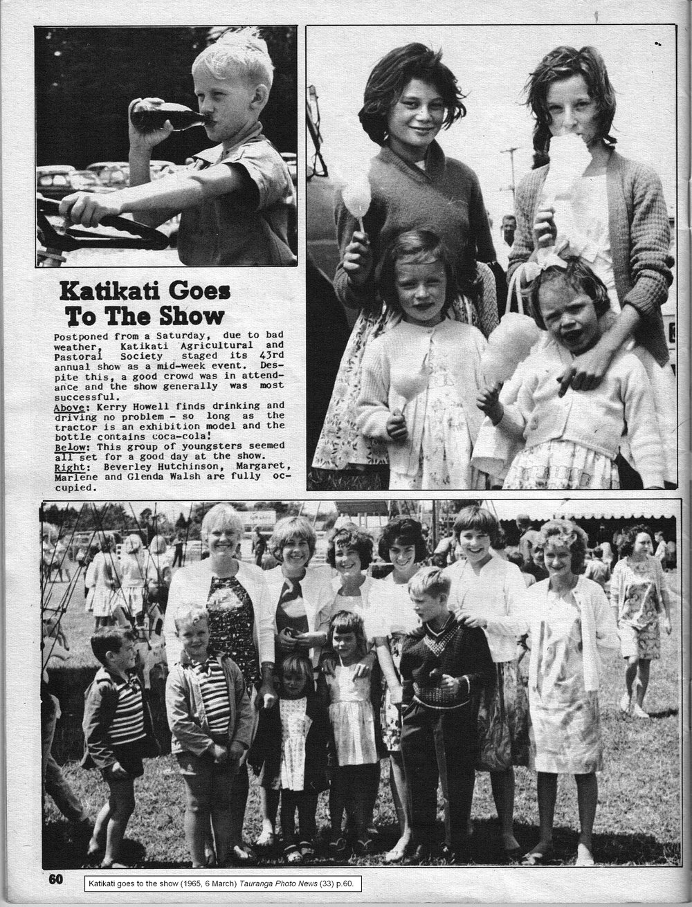 Katikati A &amp; P Show 1965