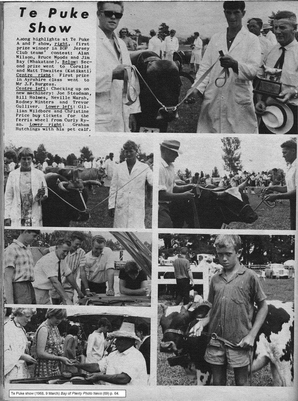 Te Puke A &amp; P Show 1968