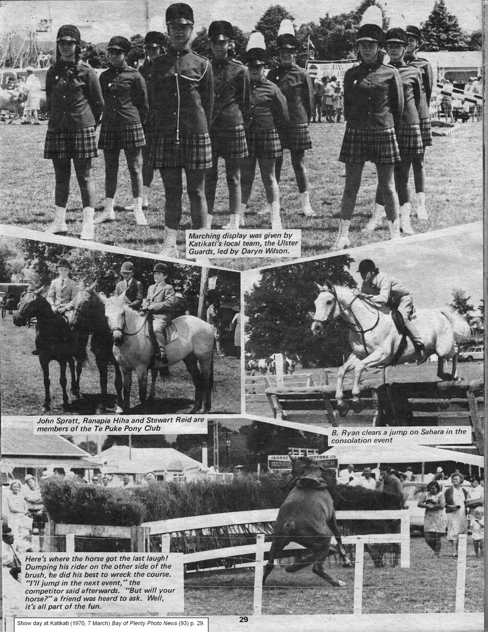 Katikati A &amp; P Show 1970
