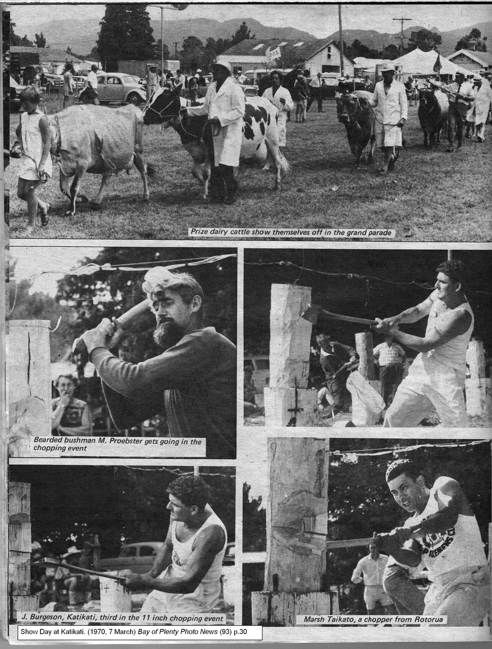 Katikati A &amp; P Show 1970