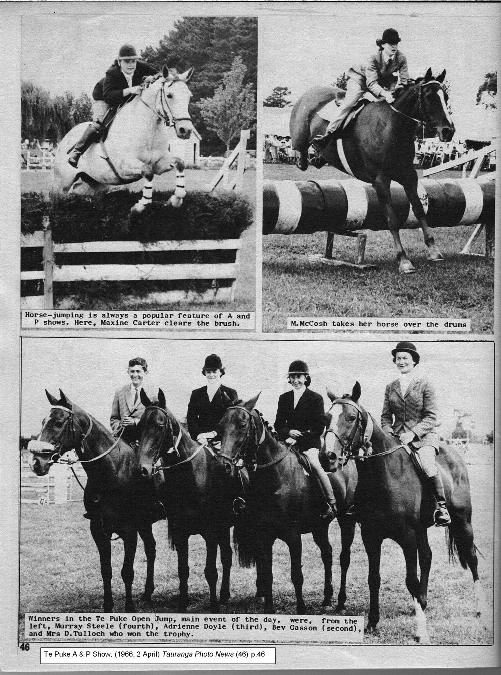 Te Puke A &amp; P Show 1966
