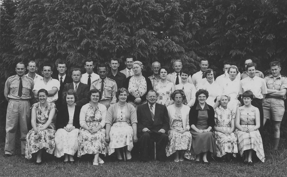 Katikati District High School staff 1958