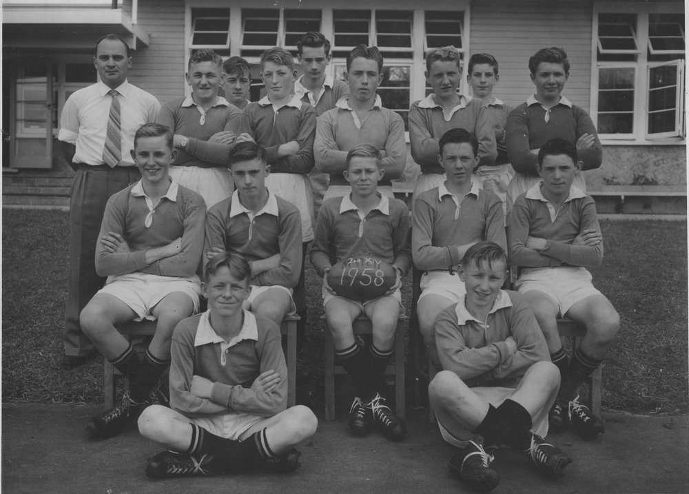 Katikati District High School Rugby 2nd XV 1958