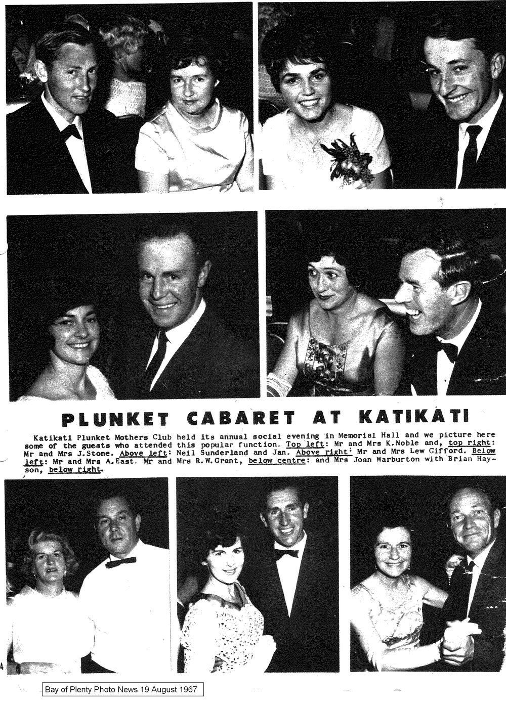 Plunket cabaret at Katikati 