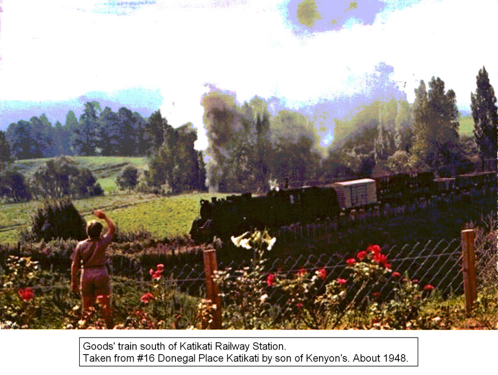Goods train south of Katikati