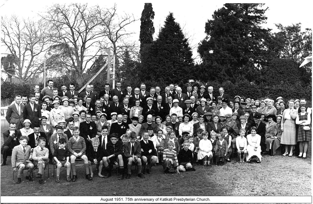 Katikati Presbyterian Church 75th anniversary 