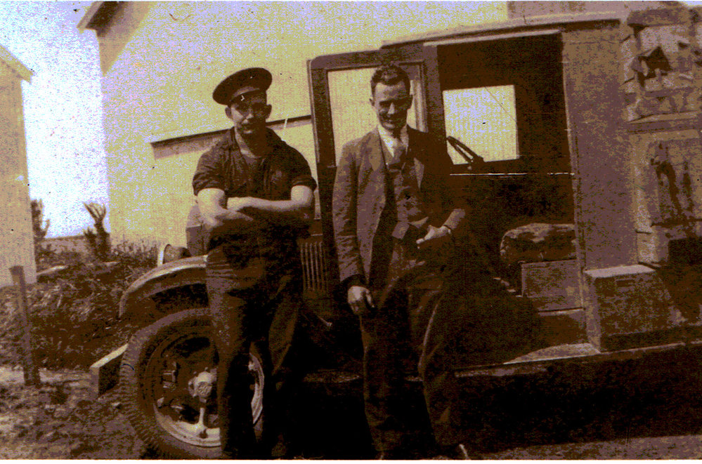 Truck transporting tobacco