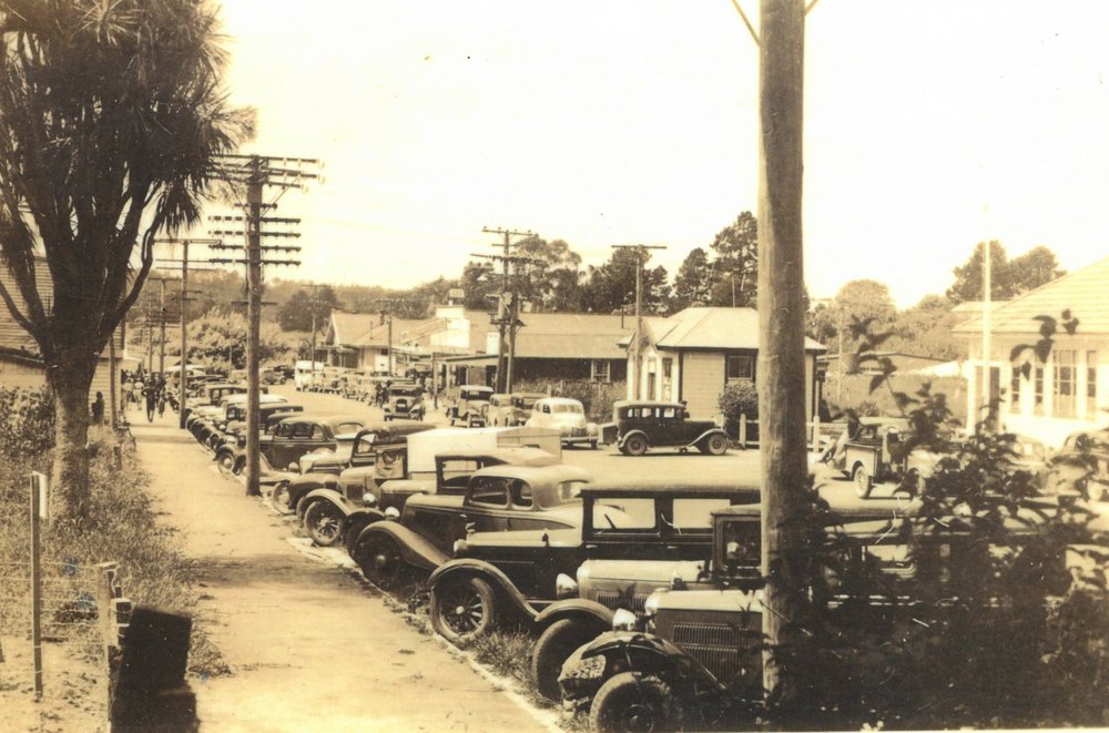 Main Street of Katikati c1940