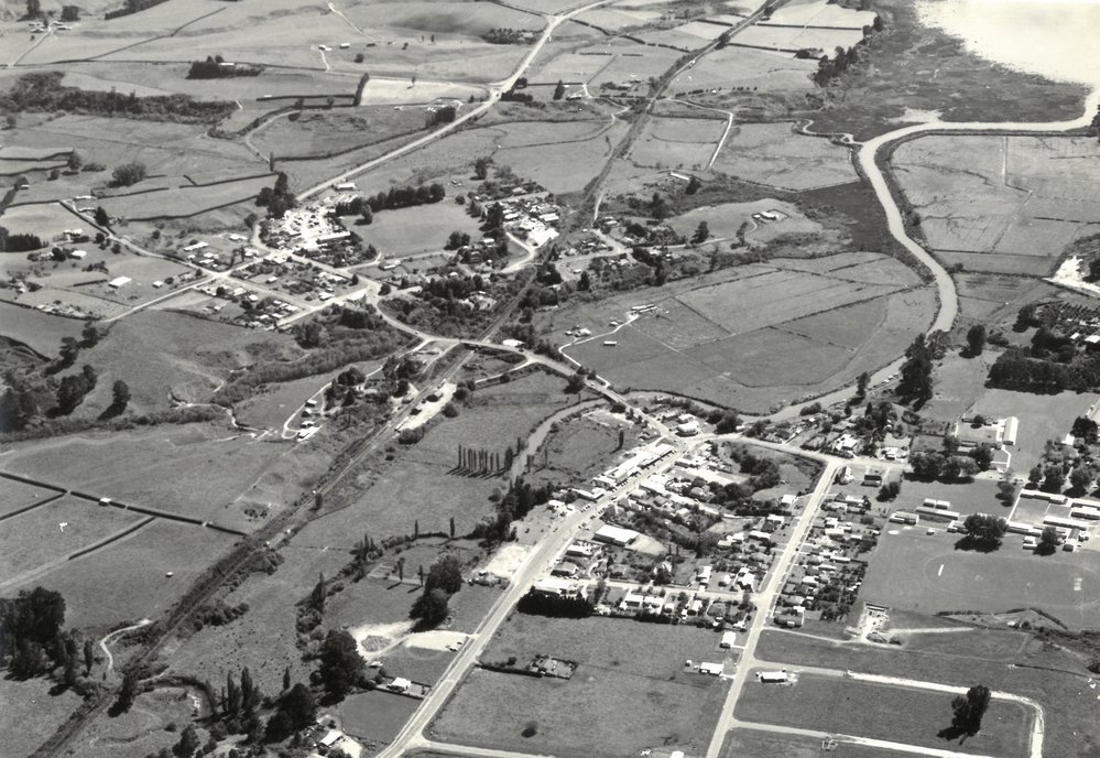 Katikati from the Air 1971