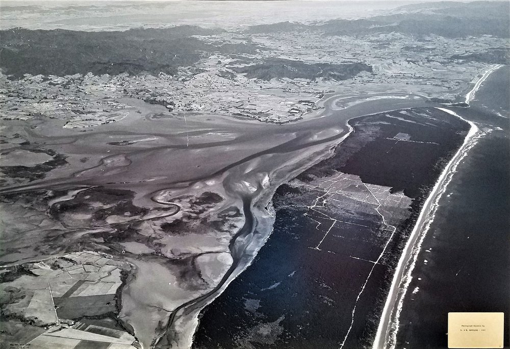 Katikati from the Air 1977
