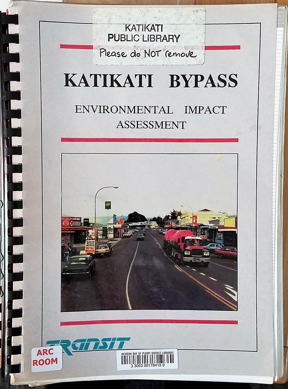Katikati Bypass Environmental Impact Assessment