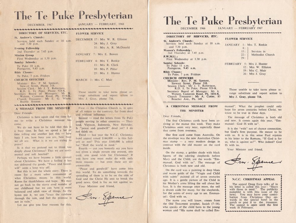 The Te Puke Presbyterian