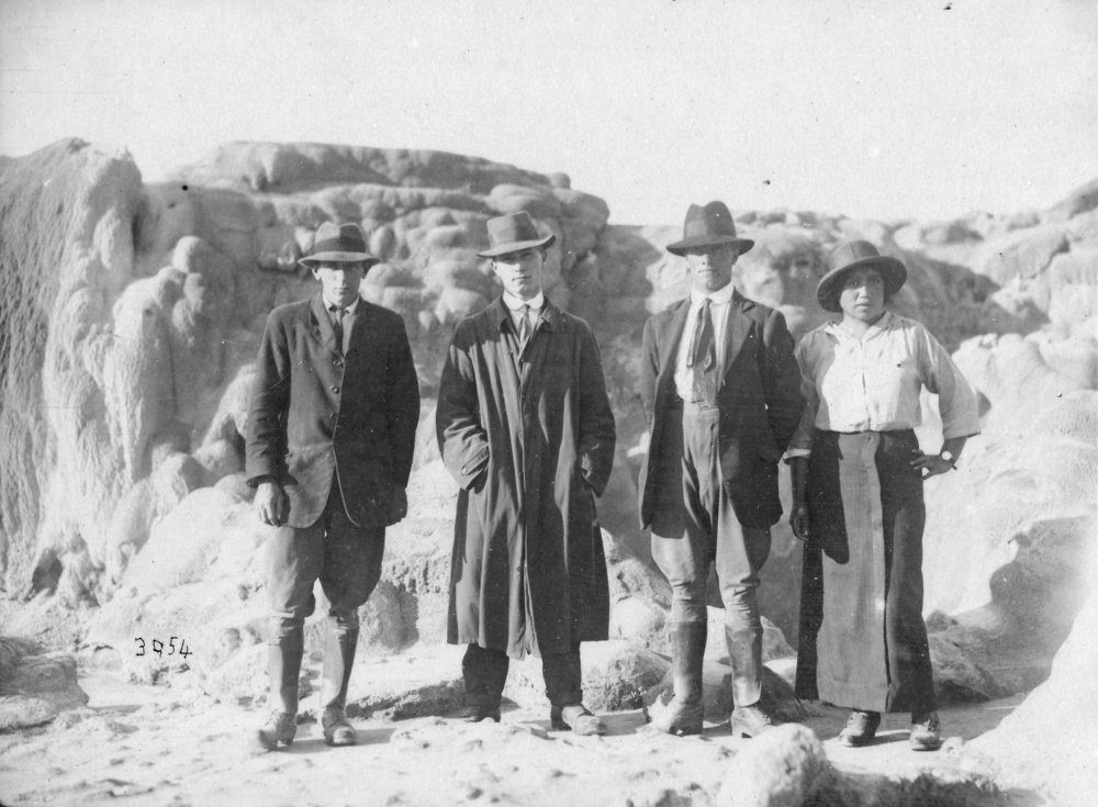 Members of the Vercoe family at Rotorua