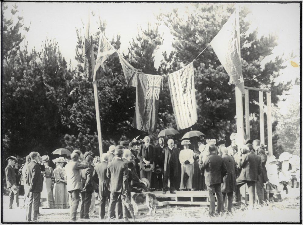 St Paul's Church, Katikati,  Foundation stone ceremony