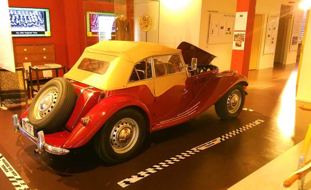 Denny Hulme's MG TF 1955