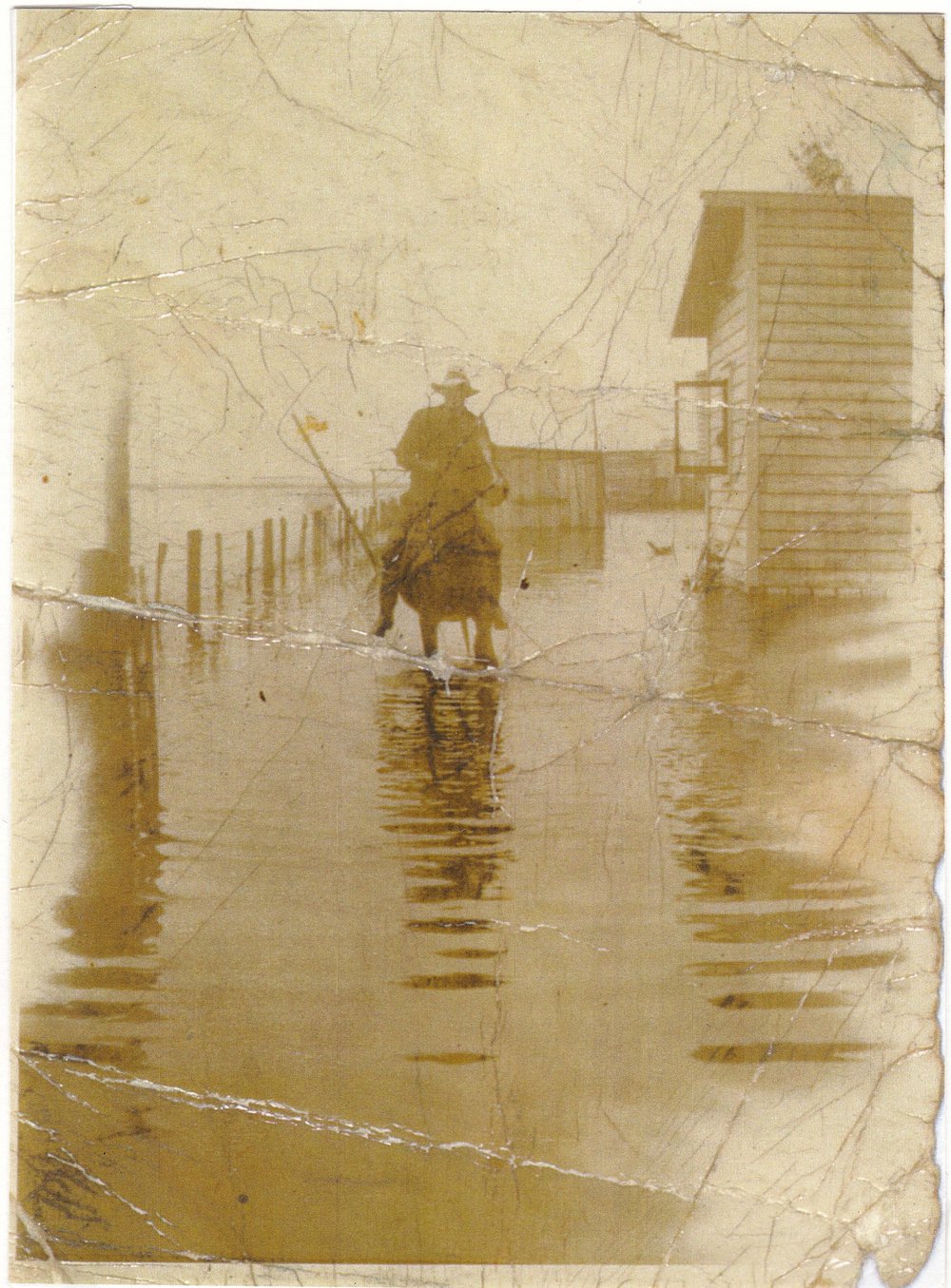 Percy Harper at Maketu in 1934