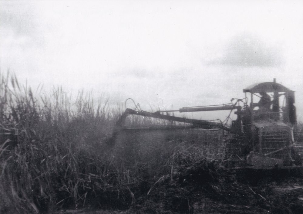 Michael Parke-Pittar driving a digger