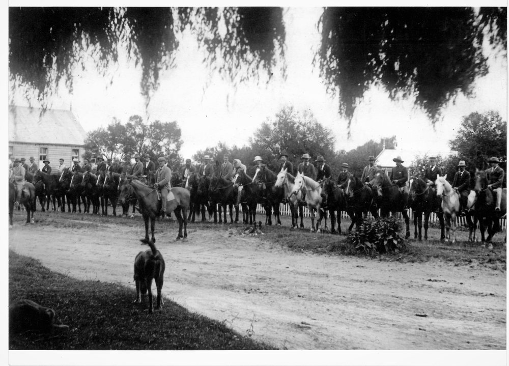 Te Puke Division of the Tauranga Mounted Rifles