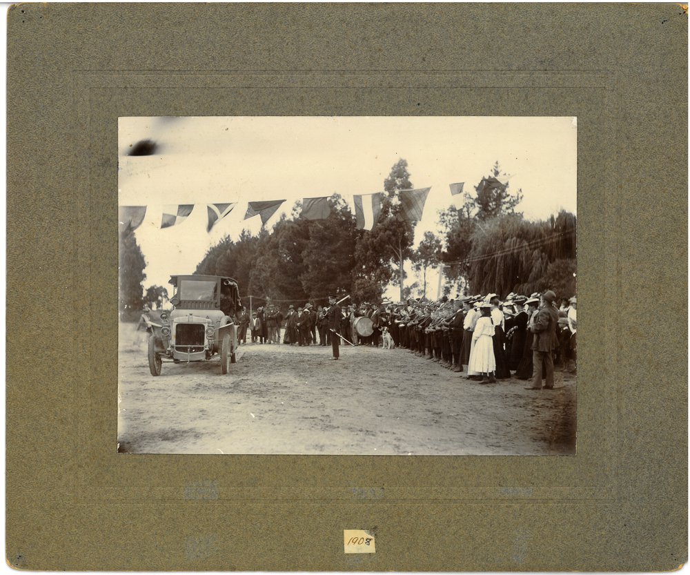 A visit to Te Puke by Prime Minister Sir Joseph Ward