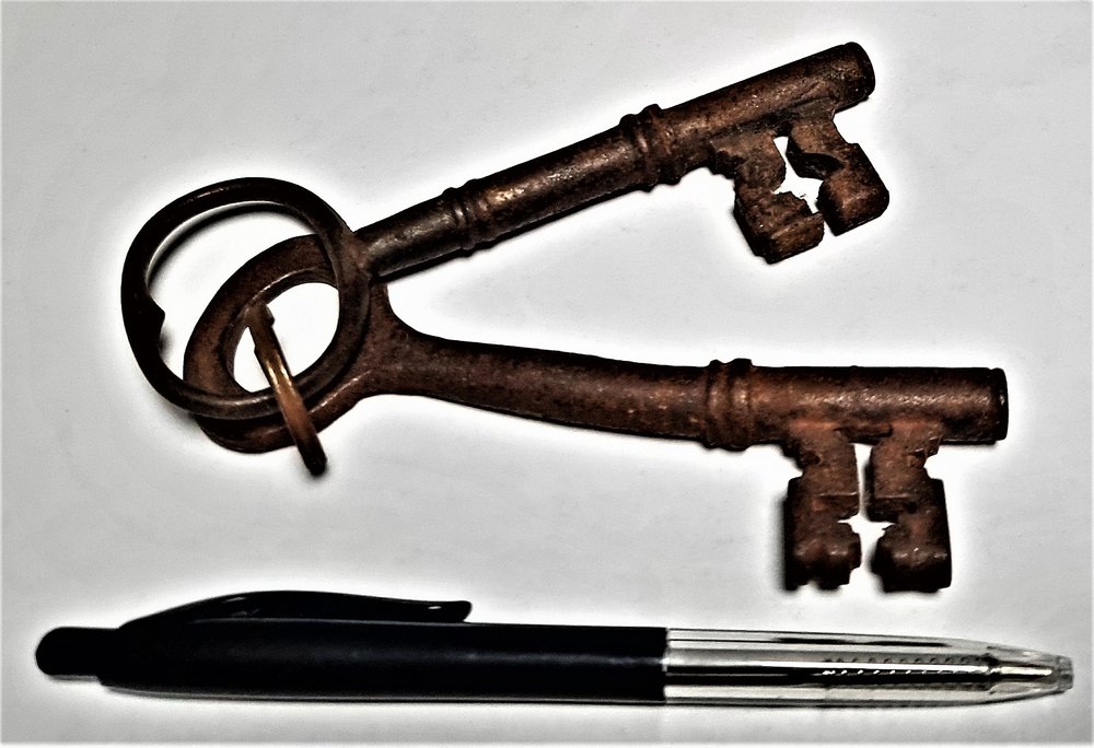Te Puke's first prison cell keys