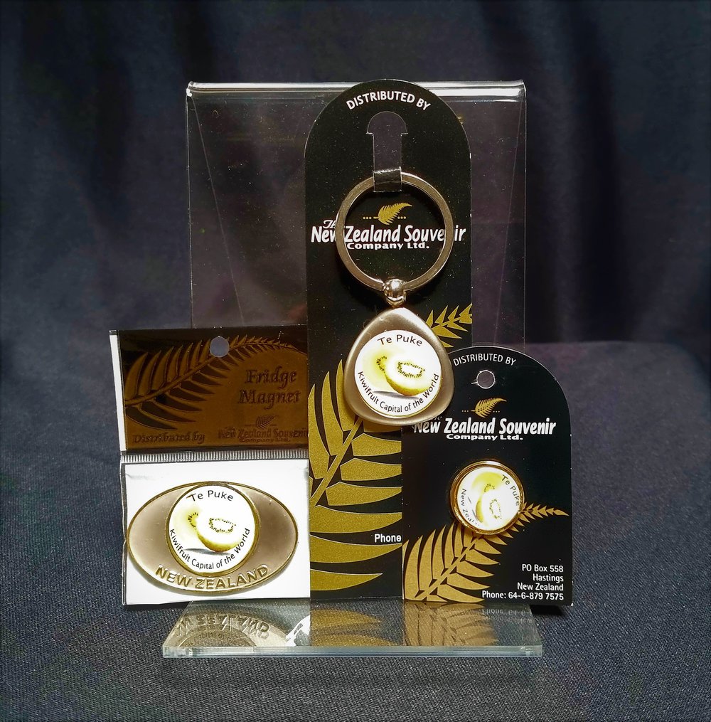 Te Puke Kiwifruit Capital memorabilia