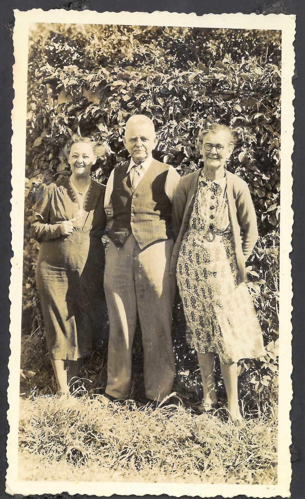 Members of the Harris family